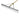 Aluminium Landscape Rake with Handle