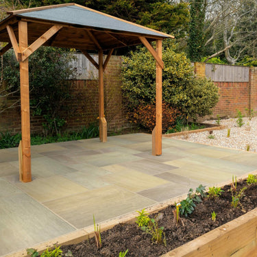 Raj Green Sandstone Patio Pack 18.97m2