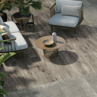 Wood Effect Patio Brown 1200mm x 305mm