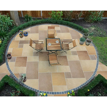 Garda Buff Sandstone Patio Pack 18.97m2